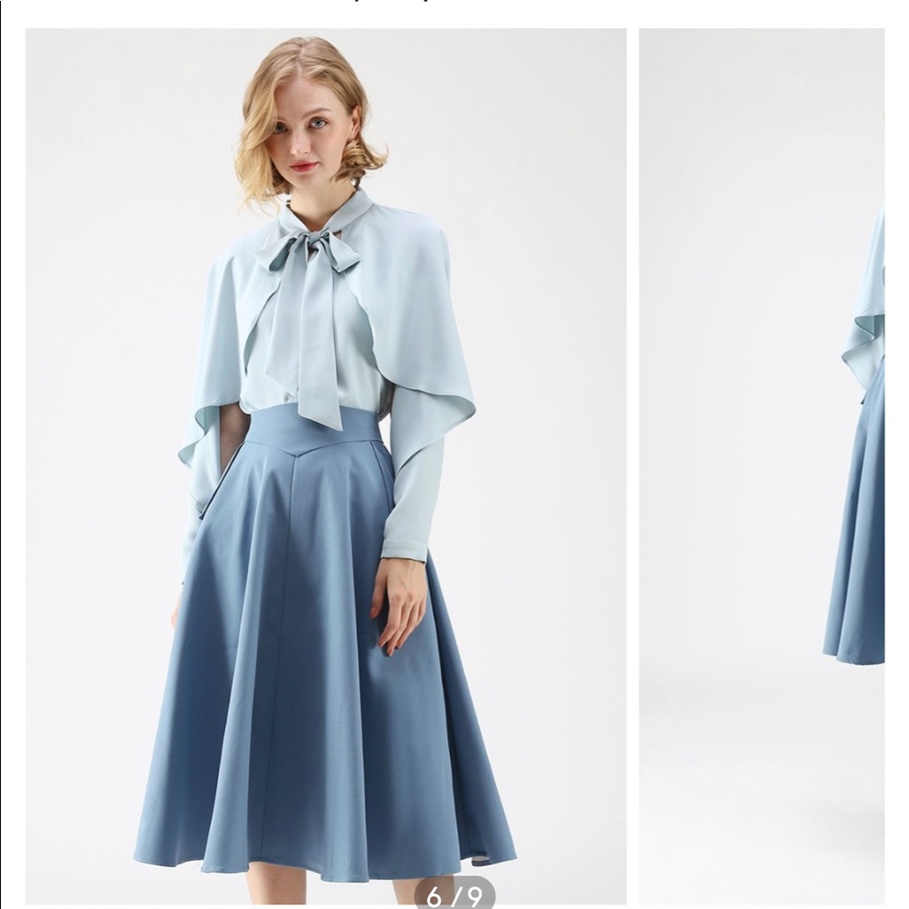 Chicwish Beauxbaton skirt NWOT